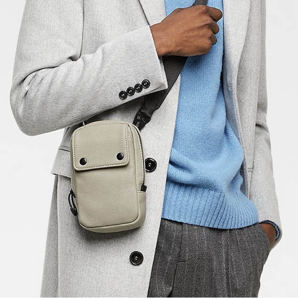 Zara Gray Pocket Square Accessory